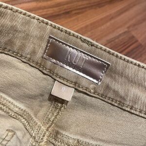 BNWT KUT high waisted khaki jeans